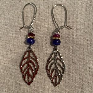 Chico’s feather earrings